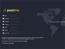 Tablet Screenshot of passline.com